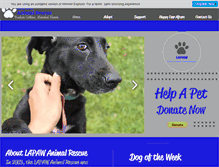 Tablet Screenshot of lapaw.org